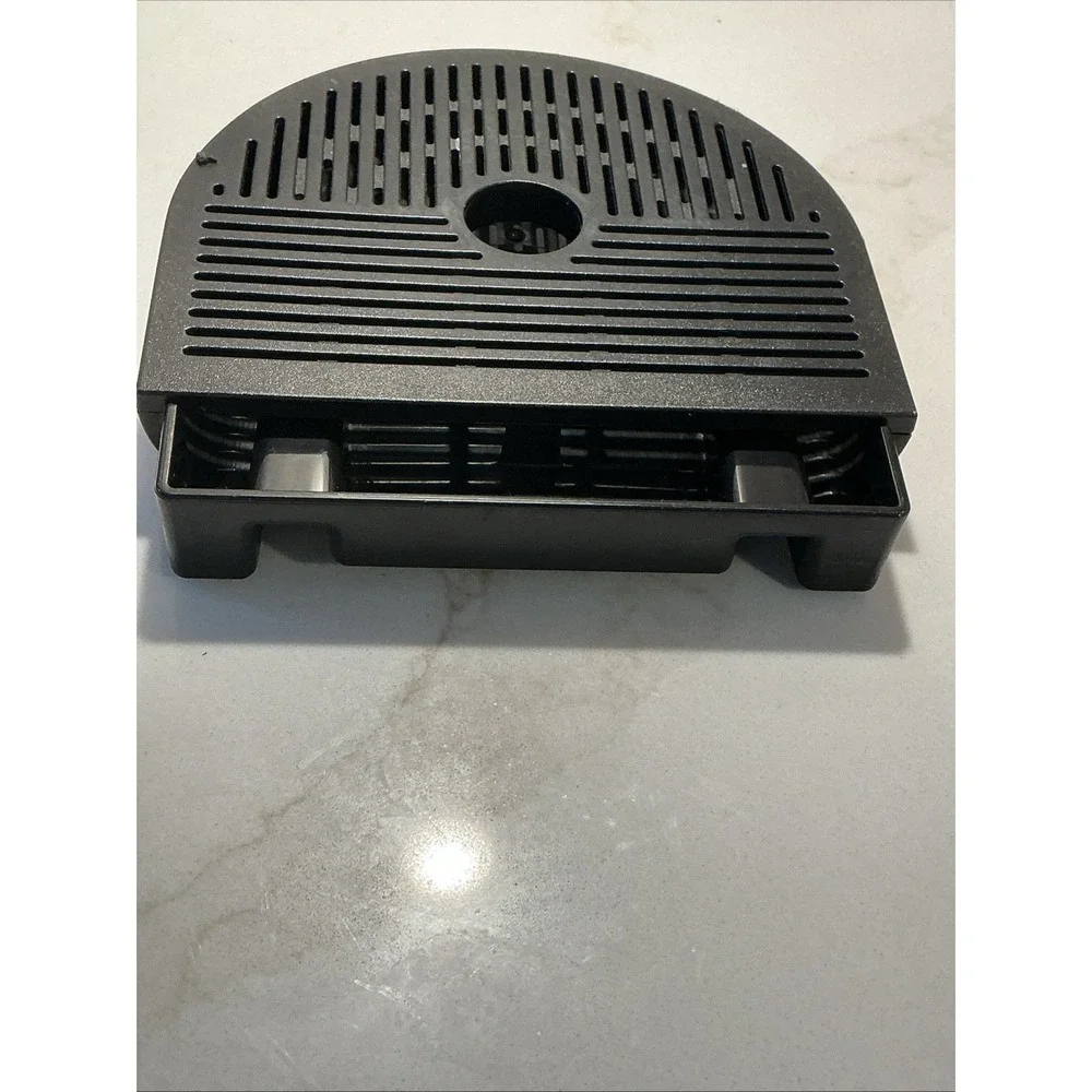 Keurig K-Cafe K84 K83 Two-Piece OEM Replacement Parts Drip Tray With Grate Black